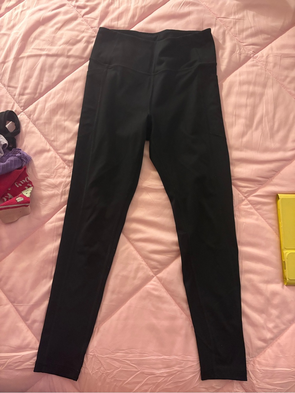 Victoria's Secret Black High-Rise Kids Leggings